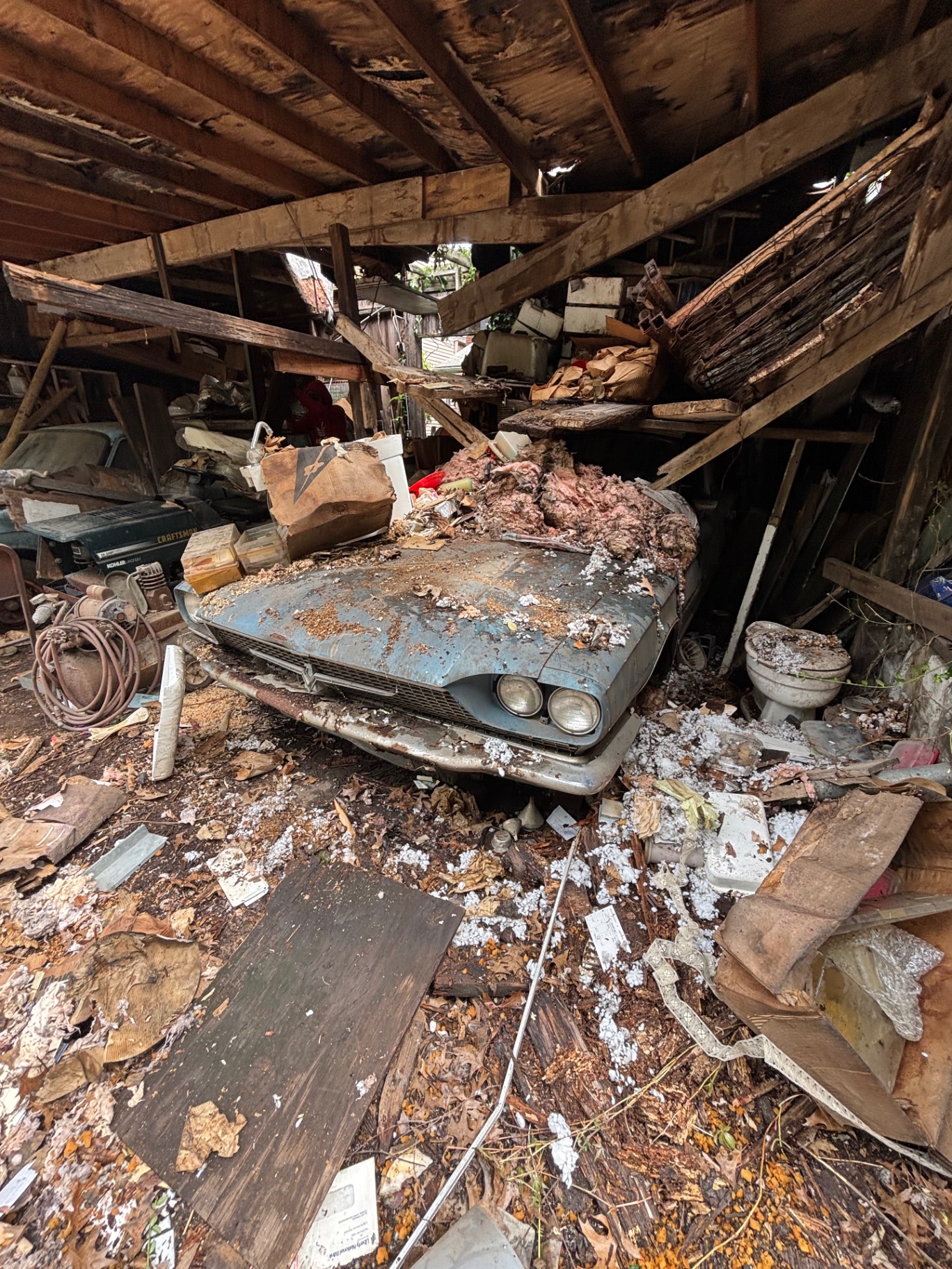 Before: garage rescue in Louisville